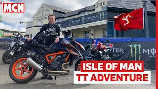 We ride a KTM 1290 Super Duke R Evo to the Isle of Man TT | MCN Vlog