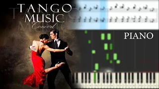 Танго на пианино. Как играть на фортепиано, ноты? TANGO Music.  #PIANO. Tutorial.