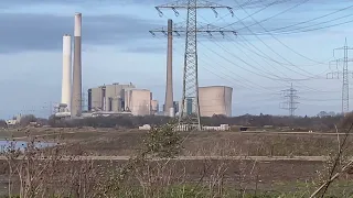 Steag Voerde Kühlturm Sprengung