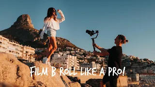 The SECRET To SHOOTING GOOD B ROLL  - A Behind The Scenes Demonstration