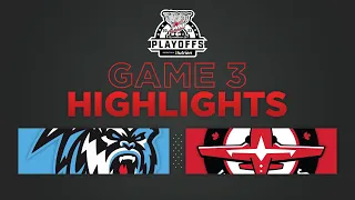 WHL Playoffs Highlights: ICE (4) at Warriors (8) - April 18, 2023