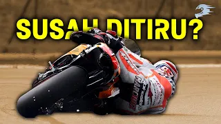 Melihat Gaya Balap Marc Marquez yang Sulit Ditiru