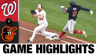 Nationals vs. Orioles Game Highlights (6/21/22) | MLB Highlights