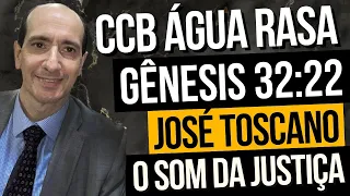 CCB Palavra Gênesis 32 - Água Rasa SP - Ancião José Toscano #ccb #ccbhinos #ccbtemplos