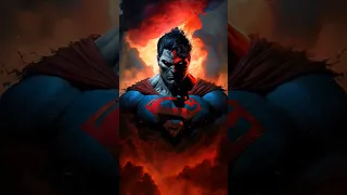 Ai Generated Evil Superman 🔥 #evilsuperman #superman #hero #midjourney