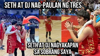 SETH FEDELIN at DANIEL PADILLA nagpaulan ng TRES, panalo ang kanilang Team #franseth #sethfedelin