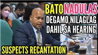 SENATOR BATO NADULAS SA DEGAMO SUSPECTS RECANTATION DAHIL SA HEARING NA ITO