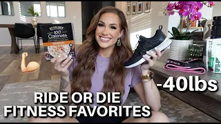 Fitness Favorites | Apparel + Products that helped me lose 40lbs | Ride or Die Favorites