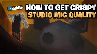 How to make you're mic CRISPY! (WORKS WITH HEADSET MICS) *make your voice clear* 🎙️