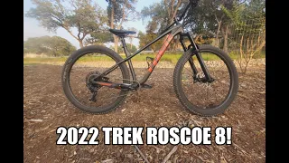 NEW BIKE DAY! 2022 Trek ROSCOE 8!!!!!