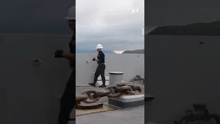 Extremely Dangerous Anchor Drop 😱⚓️