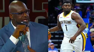 'He Doesn't Compete' Shaq Calls Out Zion Williamson for Being Out of Shape! Charles Barkley NBA