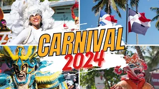 🇩🇴CARNIVAL IN LAS TERRENAS, Samana 2024 | TRAVEL TO DOMINICAN REPUBLIC #dominicana