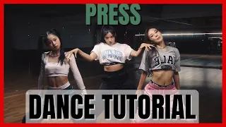 NMIXX COVER 'PRESS' Dance Practice Mirror Tutorial (SLOWED)