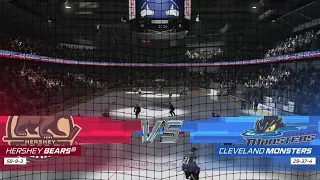Game 71/76 - Hershey Bears @ Cleveland Monsters! (NHL 20)