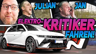 Vom ELEKTRO-MUFFEL zum FAN?! - Hyundai IONIQ 5 N - Jan und Julian fahren PROBE! 🌍