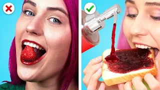 12 Ways to SNEAK CANDIES FROM YOUR PARENTS! Funny Food Hacks & Clever DIY Ideas by Crafty Panda