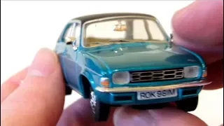 Unintentional ASMR Corgi Vanguards 1:43 Model Car Unboxing: Austin Allegro 1750 SS Lagoon Blue