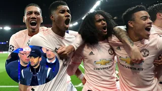 PSG vs Manchester United 1-3 | The reaction of Manchester United fans around the World