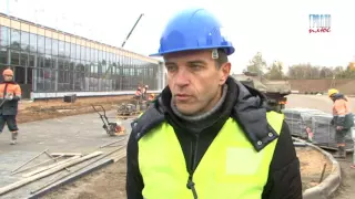 Идет строительство нового строительного гипермаркета в Гродно