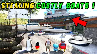 Stealing The Most EXPENSIVE Luxury Boats Challenge In GTA 5