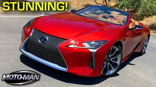 2021 Lexus LC500 Convertible: The most beautiful convertible in the world!