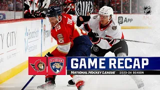 Ottawa Senators vs Florida Panthers | February 20, 2024 | Game Highlights | NHL Regular Season