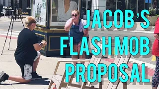 Columbus Flash Mob Proposal to "Two Step"