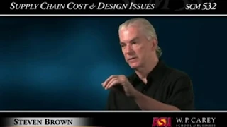 Supply Chain Design and Cost Management Course Overview - ASU's W. P. Carey School