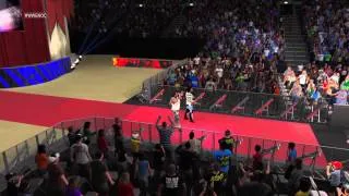 WWE 2K15 R-Truth & Xavier Woods Tag Team Entrance PS4