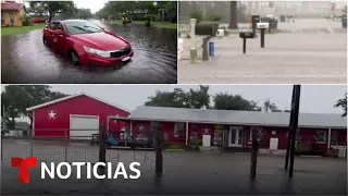 Cuatro días de intensas lluvias inundan comunidades de Texas | Noticias Telemundo