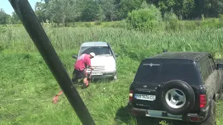 Дубасим.Подляна от местных off-road 4x4