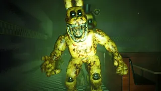 HUNTED BY TERRIFYING NEW INFECTED ANIMATRONICS.. THEY ATE EVERYONE | FNAF Five Nights at Fredbears 3