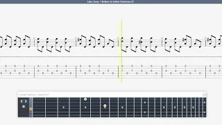 Lake, Greg   I Believe In Father Christmas GUITAR TAB