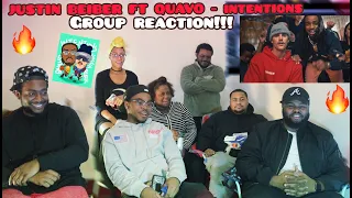 Justin Bieber - Intentions ft. Quavo (Official Video) *Group Reaction*Fire??orr