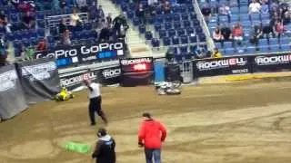 Libor Podmol CRASH - FIM Freestyle MX World Championship czech Republic liberec