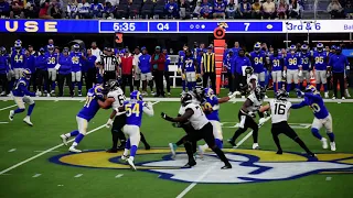 POV Aaron Donald & Leonard Floyd Sacks Trevor Lawrence at the Jaguars vs Rams game