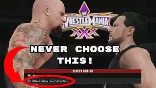 6 Choices You Should Never Pick In WWE Games