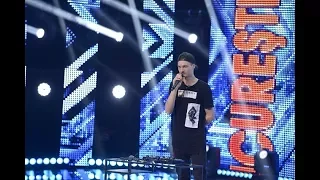 Ştefan Condrea interpretează o compoziţie proprie de BEATBOX, pe scena de la X Factor!