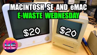 Macintosh SE and eMac - E-Waste Wednesday