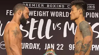 Gary Russell Jr. vs Mark Magsayo Full weigh in