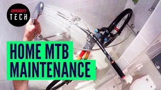 How To Look After Your Bike Indoors | MTB Maintenance Tips For Your Front Room