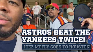 Yankees get SWEPT by the Astros | Joez Goes to Houston