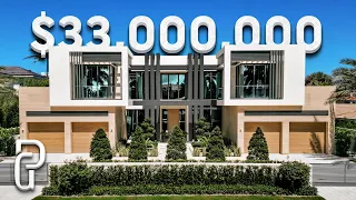 Inside a $33,000,000 Modern Mansion in Southern Florida! | Propertygrams house Tour