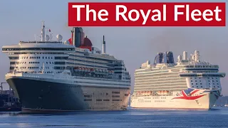 The Royal Fleet: The 8 Passenger Ships Named by The Queen!