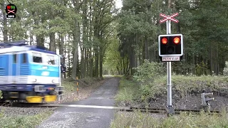 Železniční přejezd Chlumčany u Dobřan #1 - 28.9.2019 / Czech railroad crossing