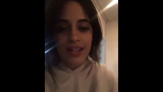 Camila Cabello's instagram live video (03/March/2017)