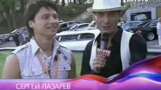 Sergey Lazarev. "Новая волна 2006", интервью 1