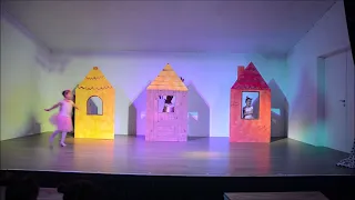 Pre-ballet "Los 3 cerditos y el lobo" - escuela VIVACE