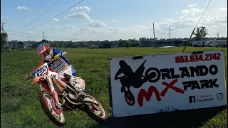 Racing at Orlando Mx with new track layout / Florida Motocross Series round  1